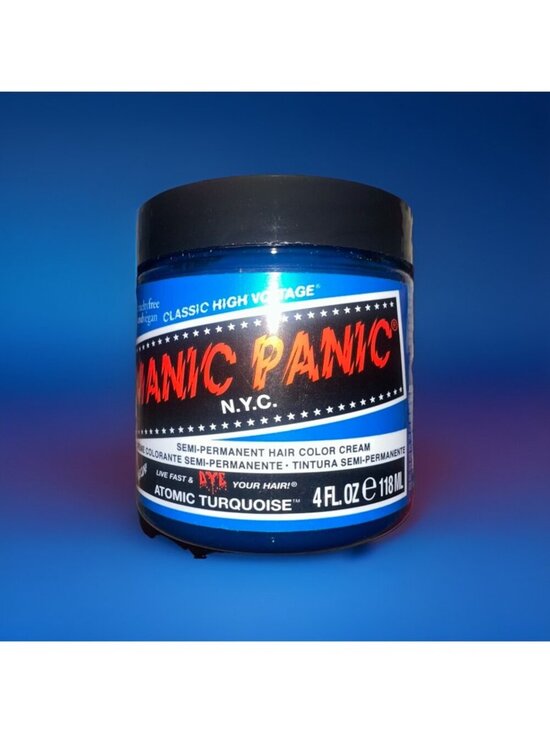 Manic Panic Other - Manic Panic Atomic Turquoise 4 fl.oz Semi Permanent Hair Color Sealed NEW